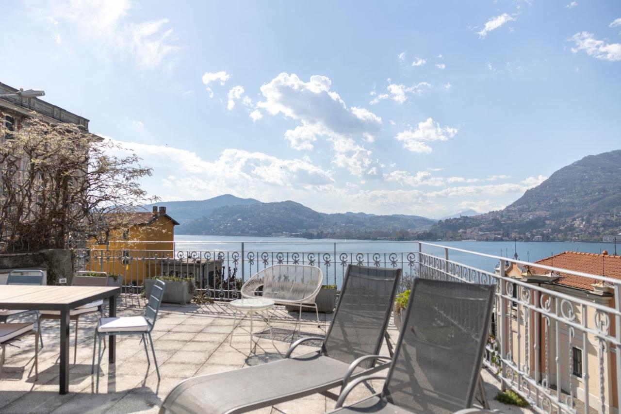 Como Lake Vista - By Myhomeincomo Blevio Exterior foto